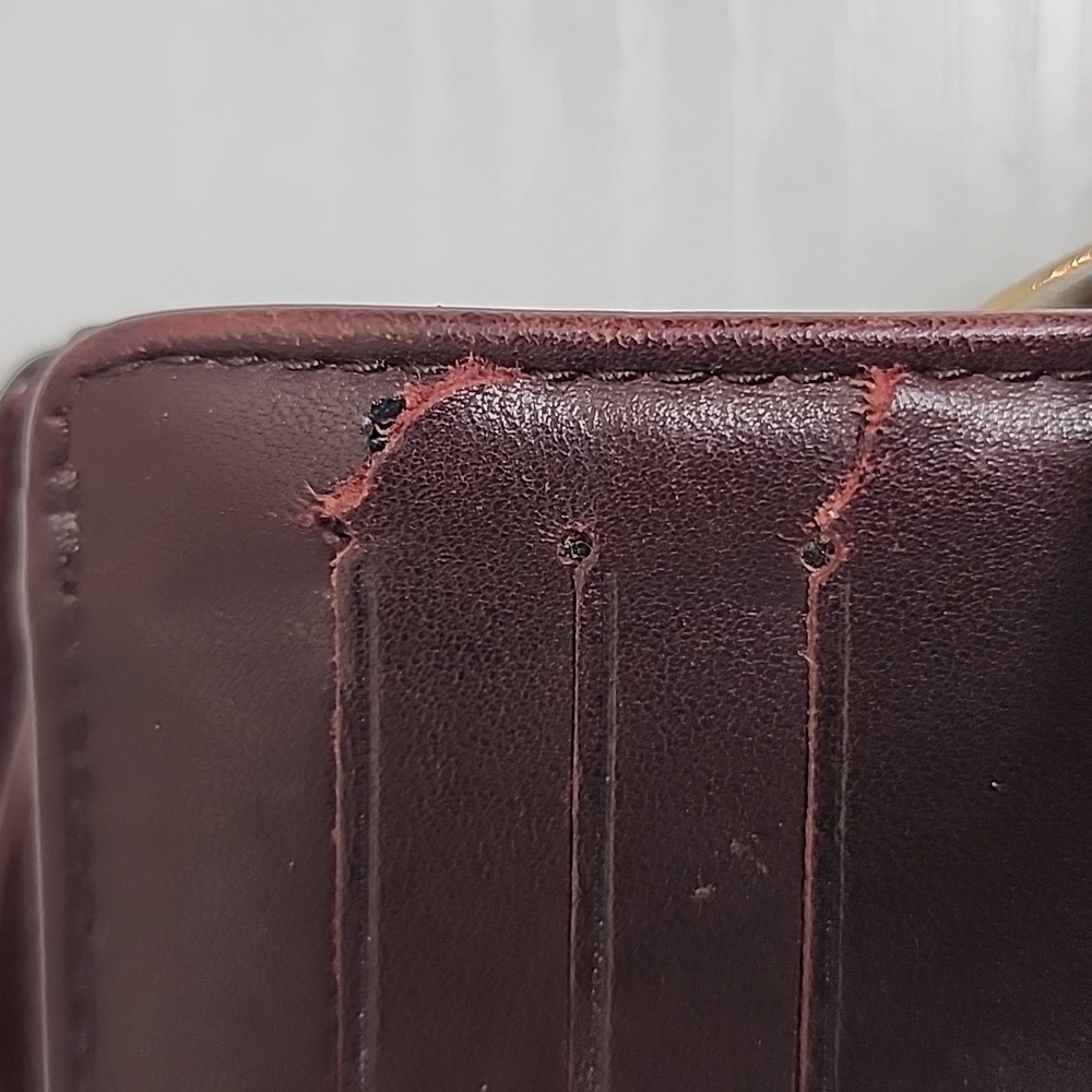 Louis Vuitton Monogram Vernis Wallet In Amarante - Picture 9 of 11